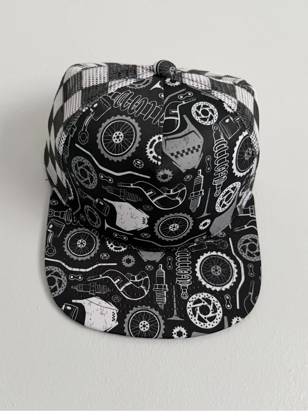 Strictly Wild Baby Trucker Hat 2T-7 Snapback Toddler Cap Gear head